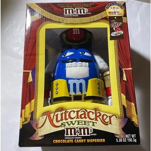 M&Ms Limited Edition Holiday Collection Nutcracker Sweet M&Ms Choc Candy Disp